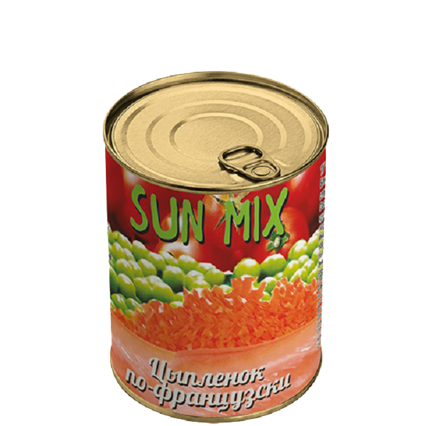 Цыпленок по-французски SUN MIX 340г