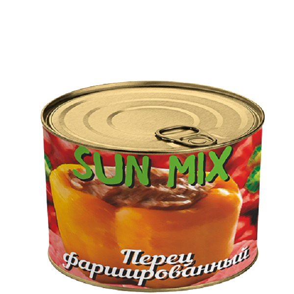 Перец фаршированный SUN MIX 550г