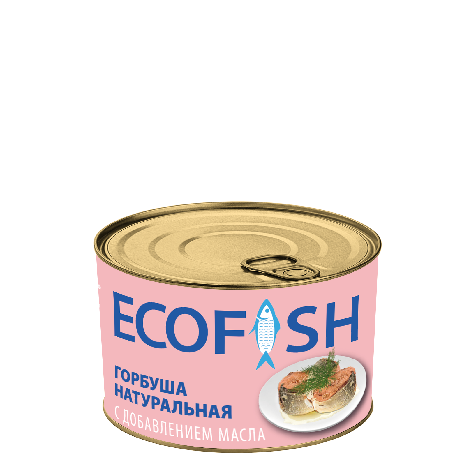 Горбуша натуральная с добавлением масла ECOFISH 240г