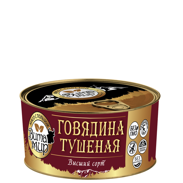 Говядина тушеная ВитаМир 325г