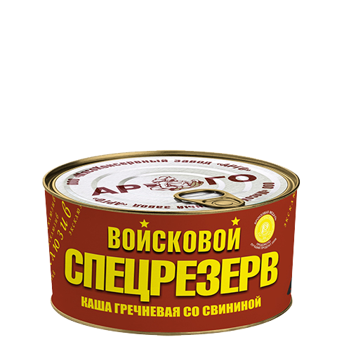 Каша гречневая со свининой 325г Войсковой СПЕЦРЕЗЕРВ
