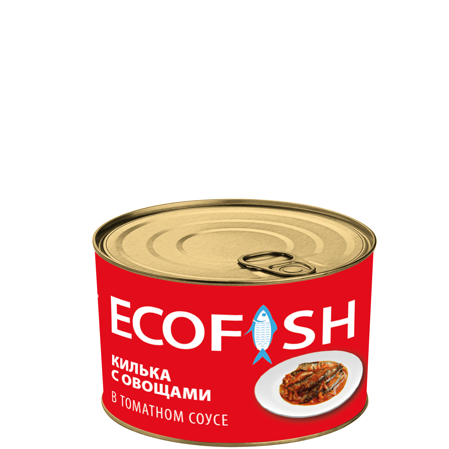 Килька с овощами в томатном соусе ECOFISH 240г