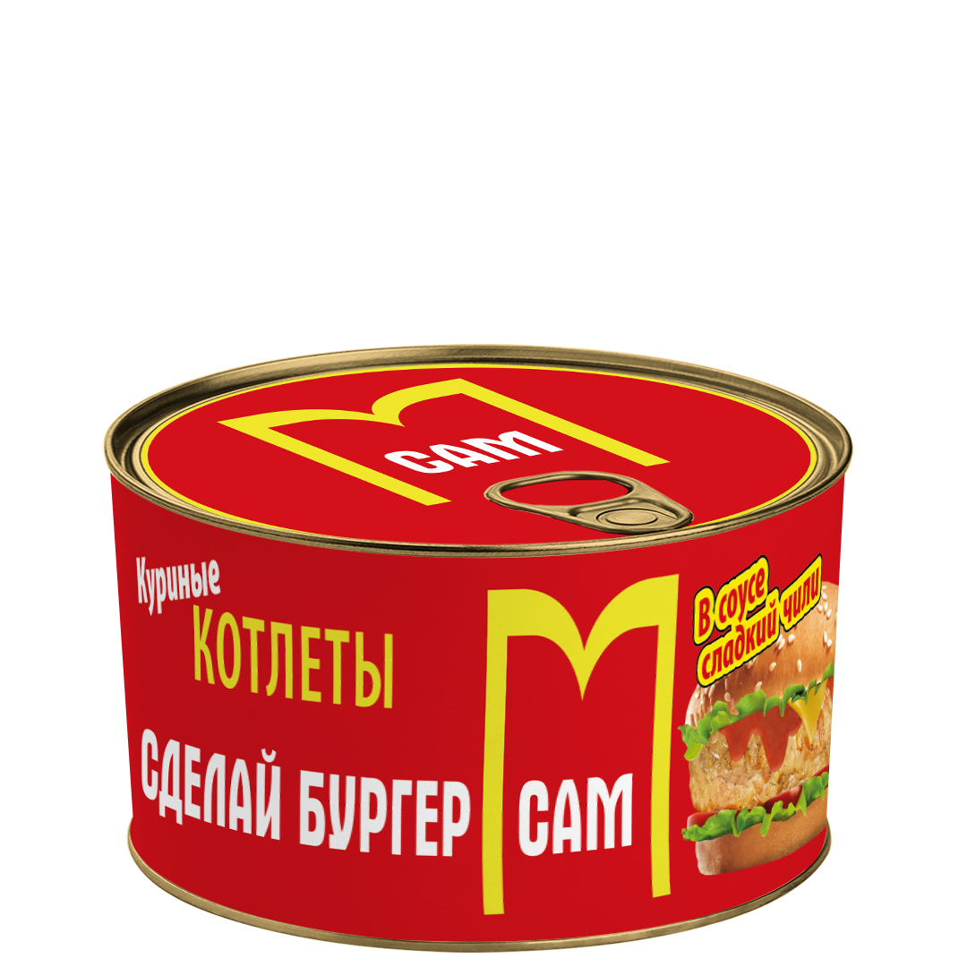 Котлеты куриные в соусе "Сладкий чили" САМ 400г