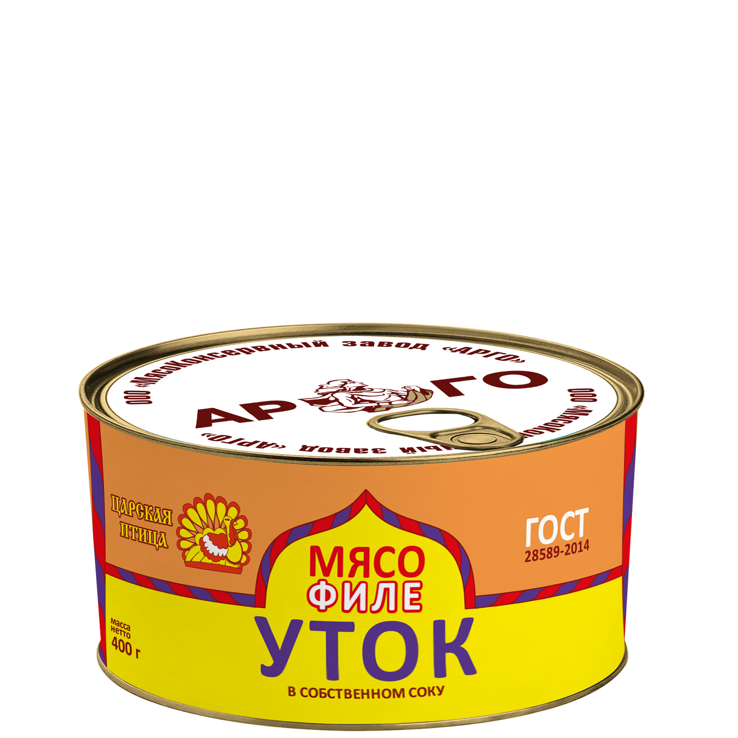 Мясо утки ФИЛЕ Царская птица 325г