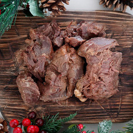 Оленина тушеная и мясные консервы из оленины