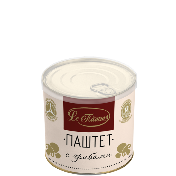 Печеночный паштет с грибами «Фермерский» Lе Паштэ 250г