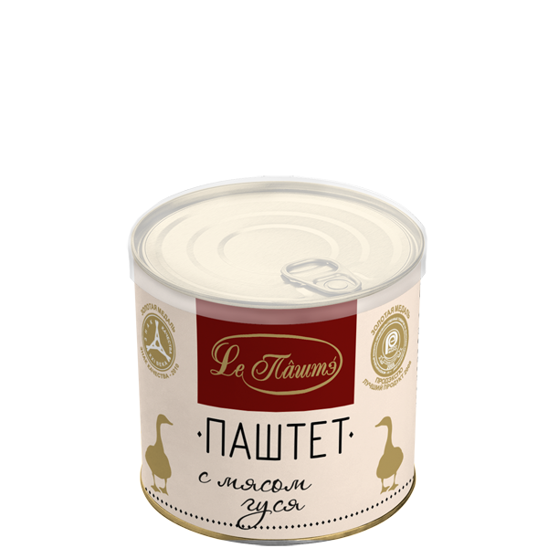 Паштет с мясом гуся «Нежный» Lе Паштэ 250г