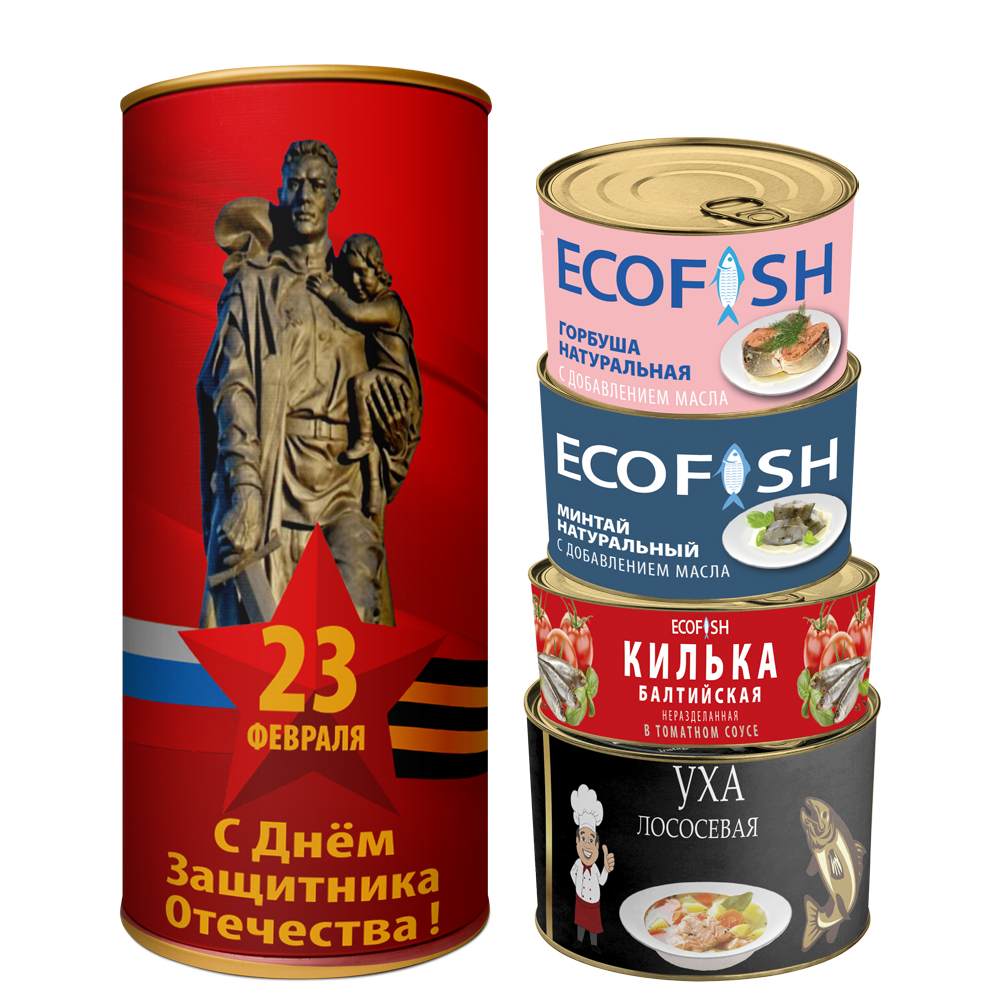 Подарочный набор № 1 "С Днем защитника Отечества" ТУБУС