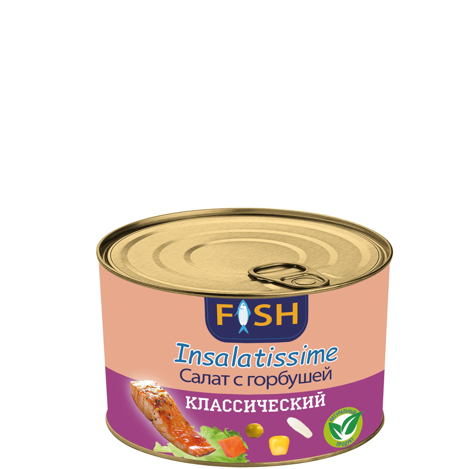 Салат с горбушей классический Fish Insalatissime 240г