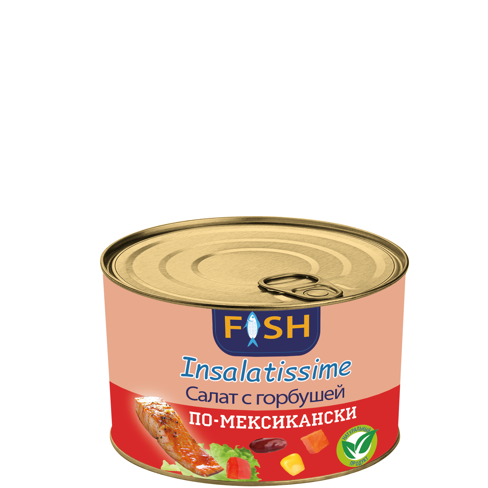 Салат с горбушей по-мексикански Fish Insalatissime 240г