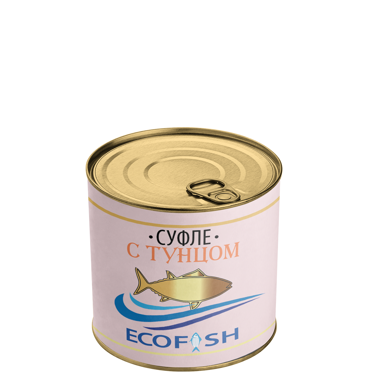 Суфле с тунцом ECOFISH 250г