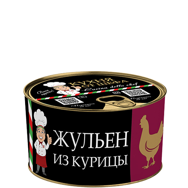 Жульен из курицы Кухня от шефа 400г